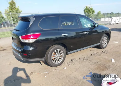 2013 Nissan Pathfinder S z USA, uszkodzony, nr VIN 5N1AR2MN4DC642250